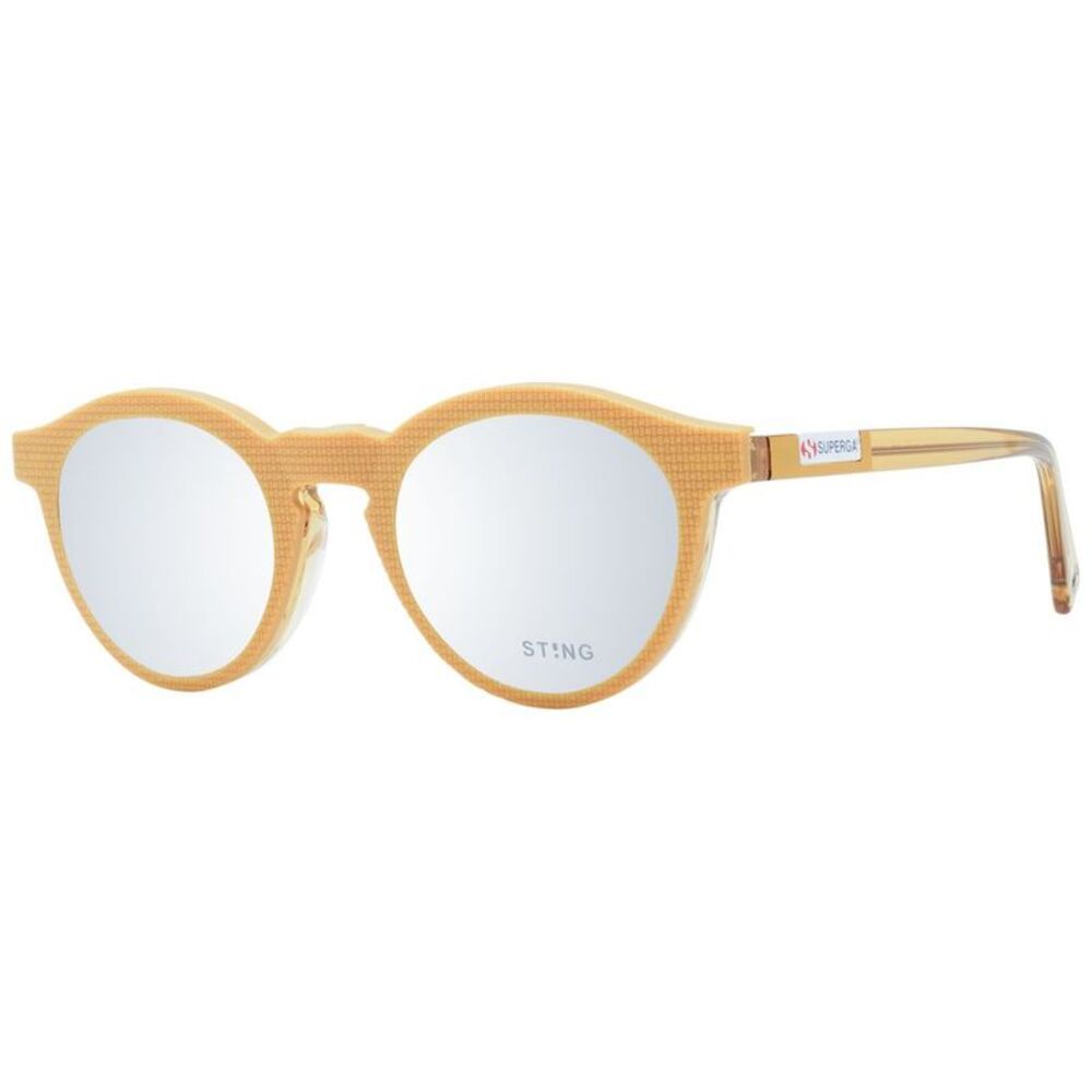 Sting Brown Acetate & Plastic Glasses  (Frames)